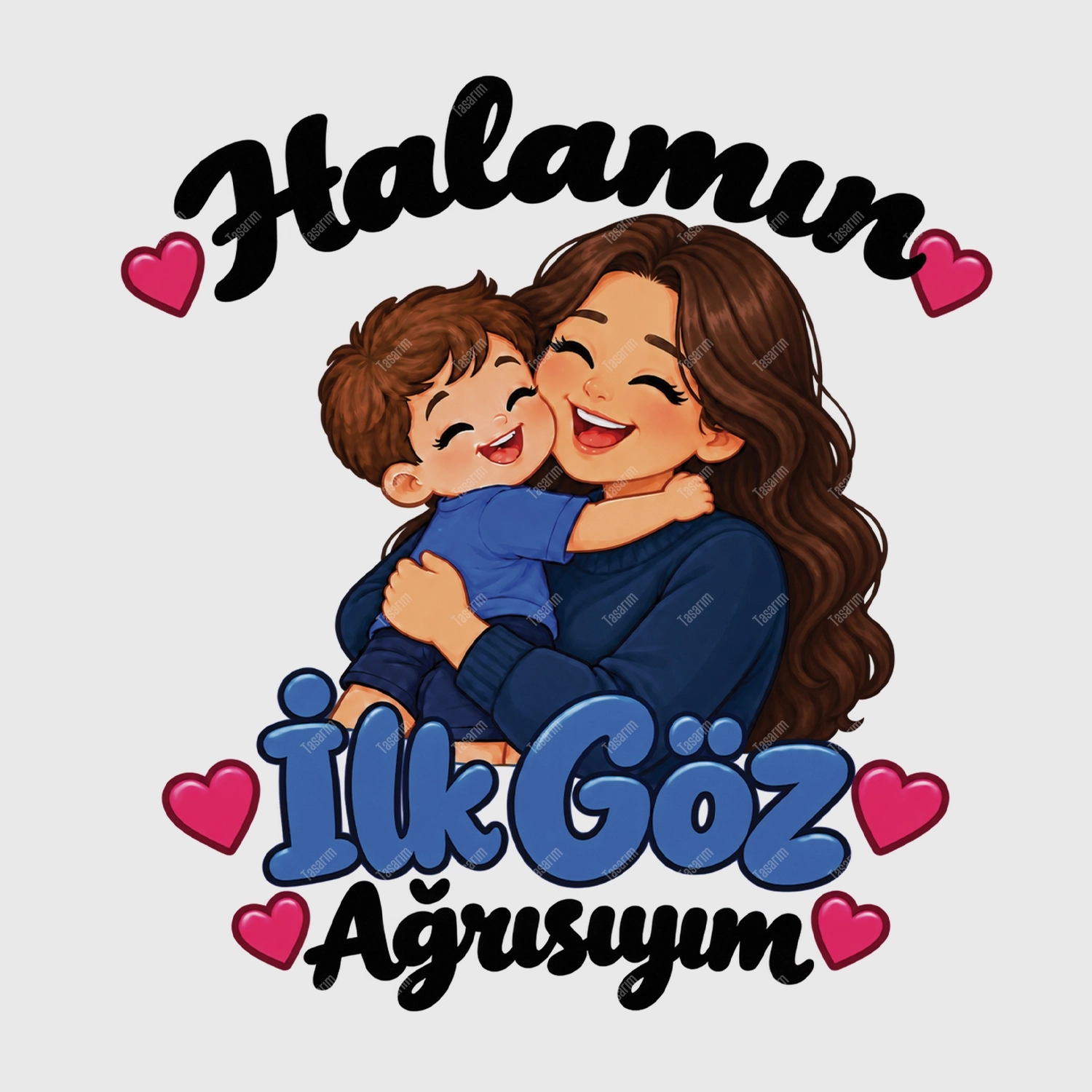 Halamın İlk Göz Ağrısıyım - Bebek Body Zıbın