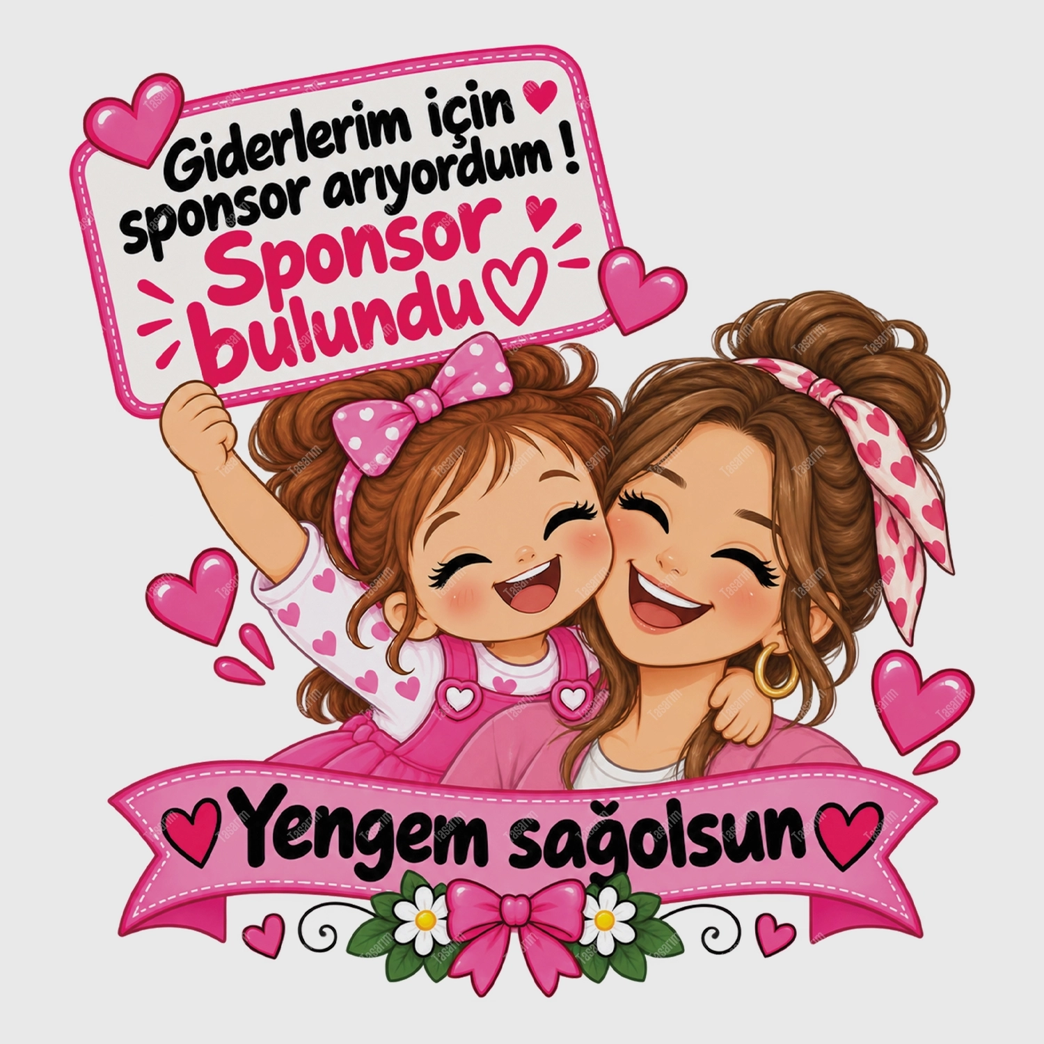Giderlerim İçin Sponsor Arıyordum Sponsor Bulundu Yengem Sağolsun - Bebek Body Zıbın