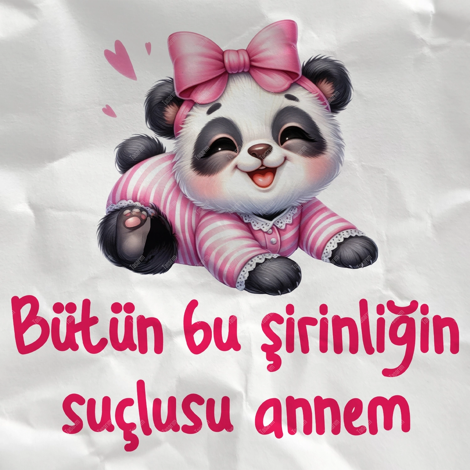 Bütün Bu Şirinliğin Suçlusu Annem - Bebek Body Zıbın