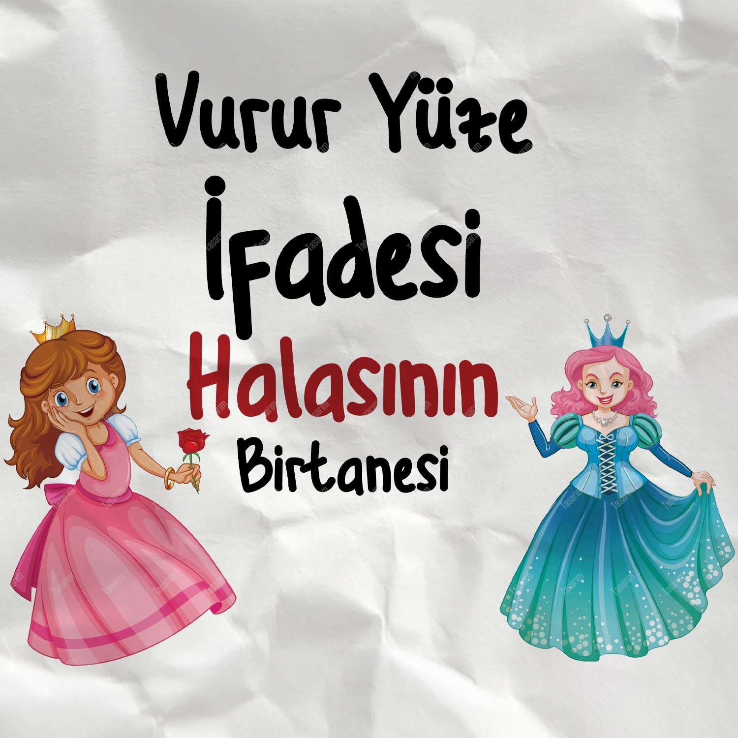 Vurur Yüze İfadesi Halasının Birtanesi - Bebek Body Zıbın