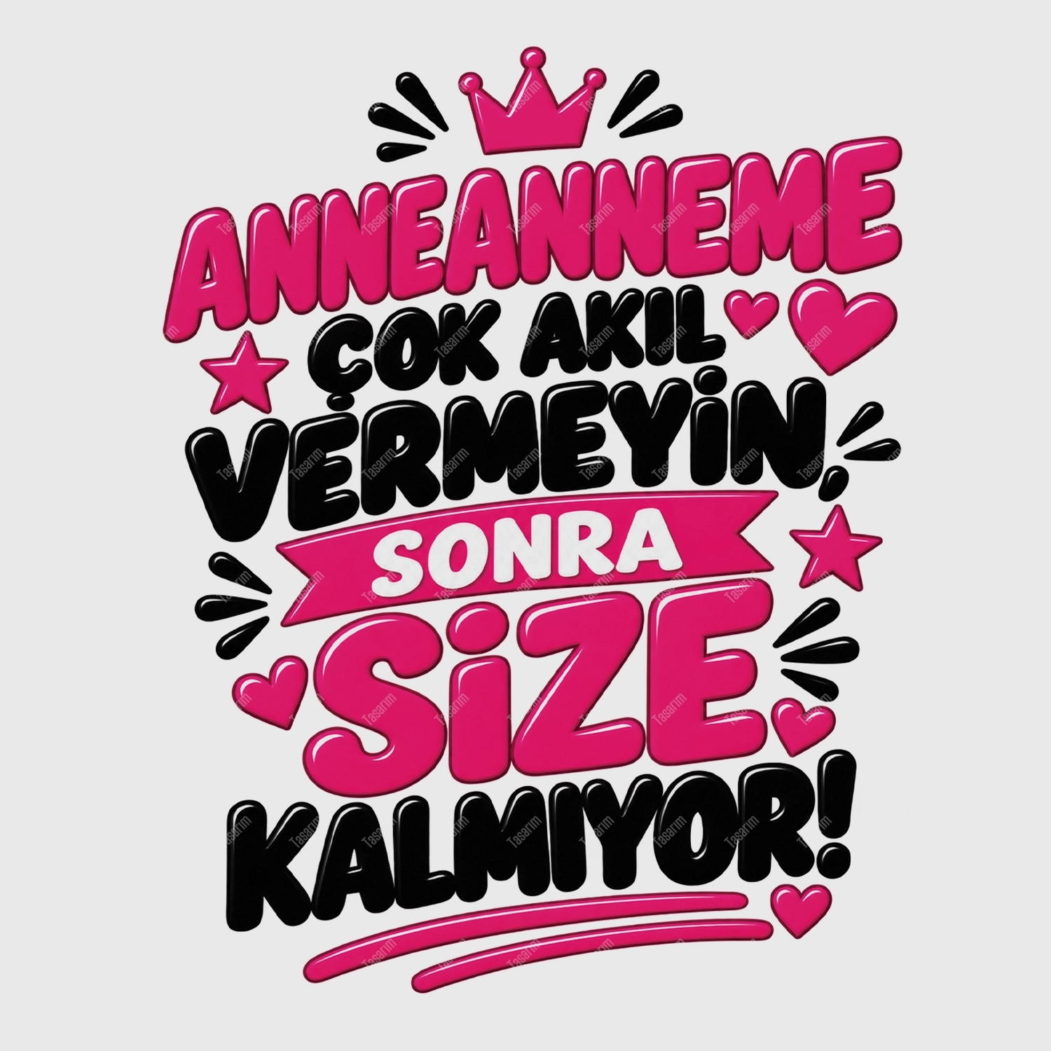 Anneanneme Çok Akıl Vermeyin Sonra Size Kalmıyor - Bebek Body Zıbın