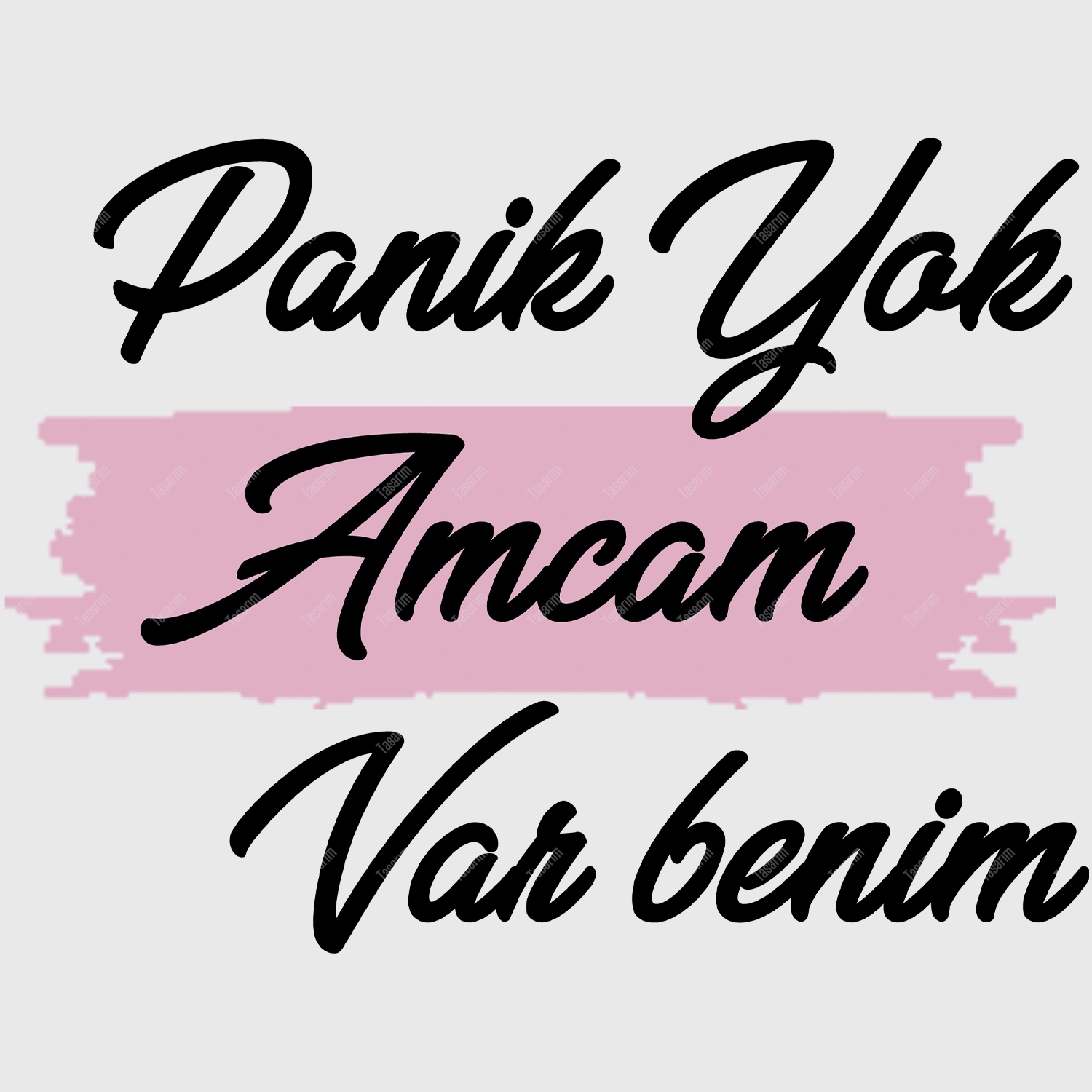 Panik Yok Amcam Var Benim - Bebek & Body & Zıbın
