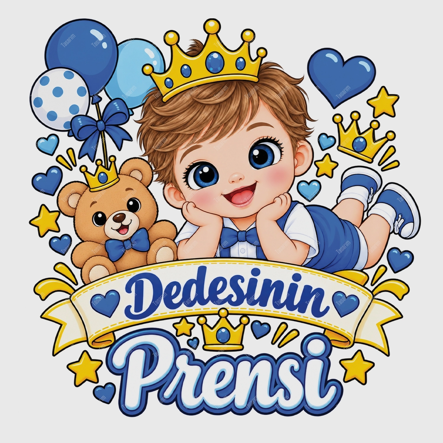 Dedesinin Prensi - Bebek Body Zıbın