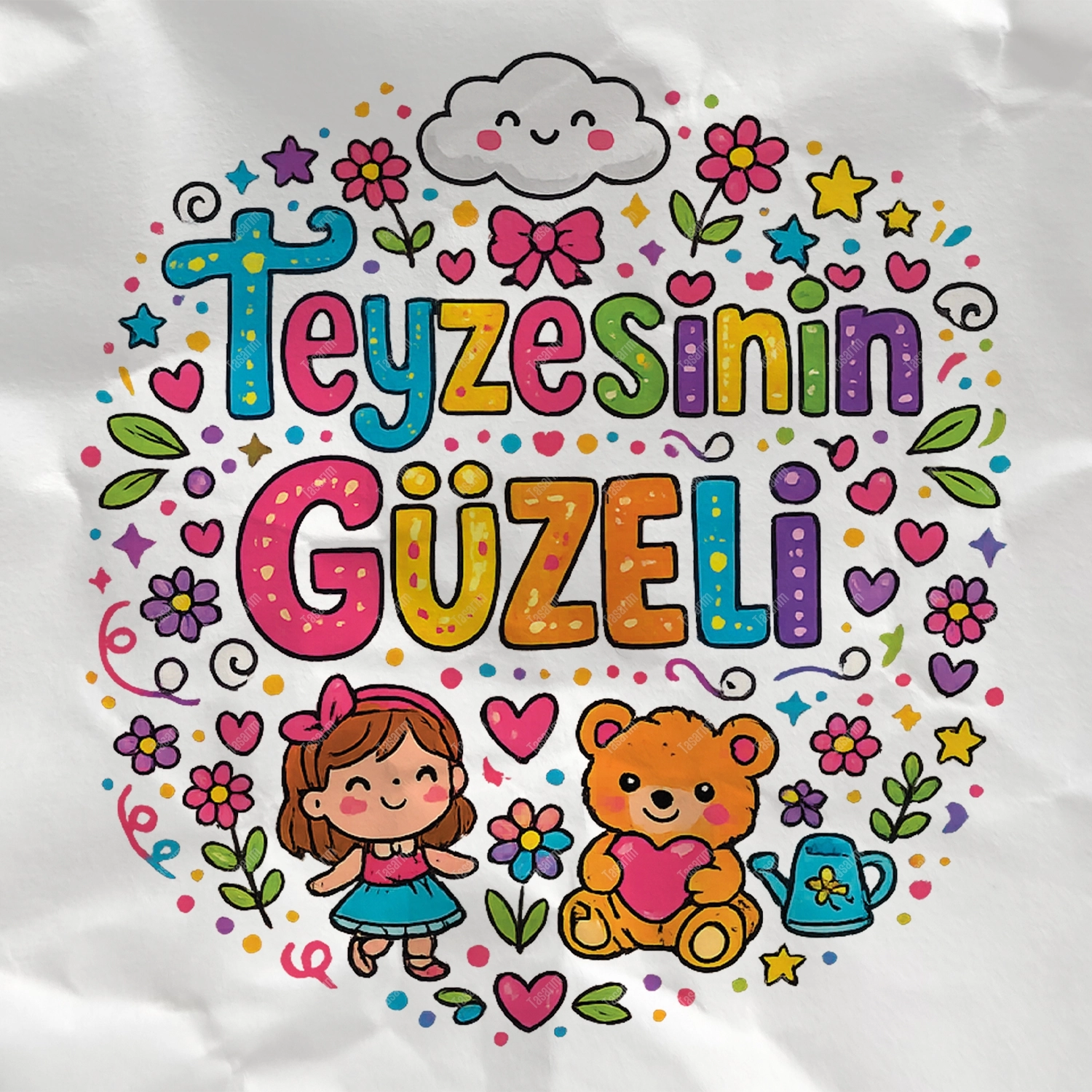 Teyzesinin Güzeli - Bebek Body Zıbın