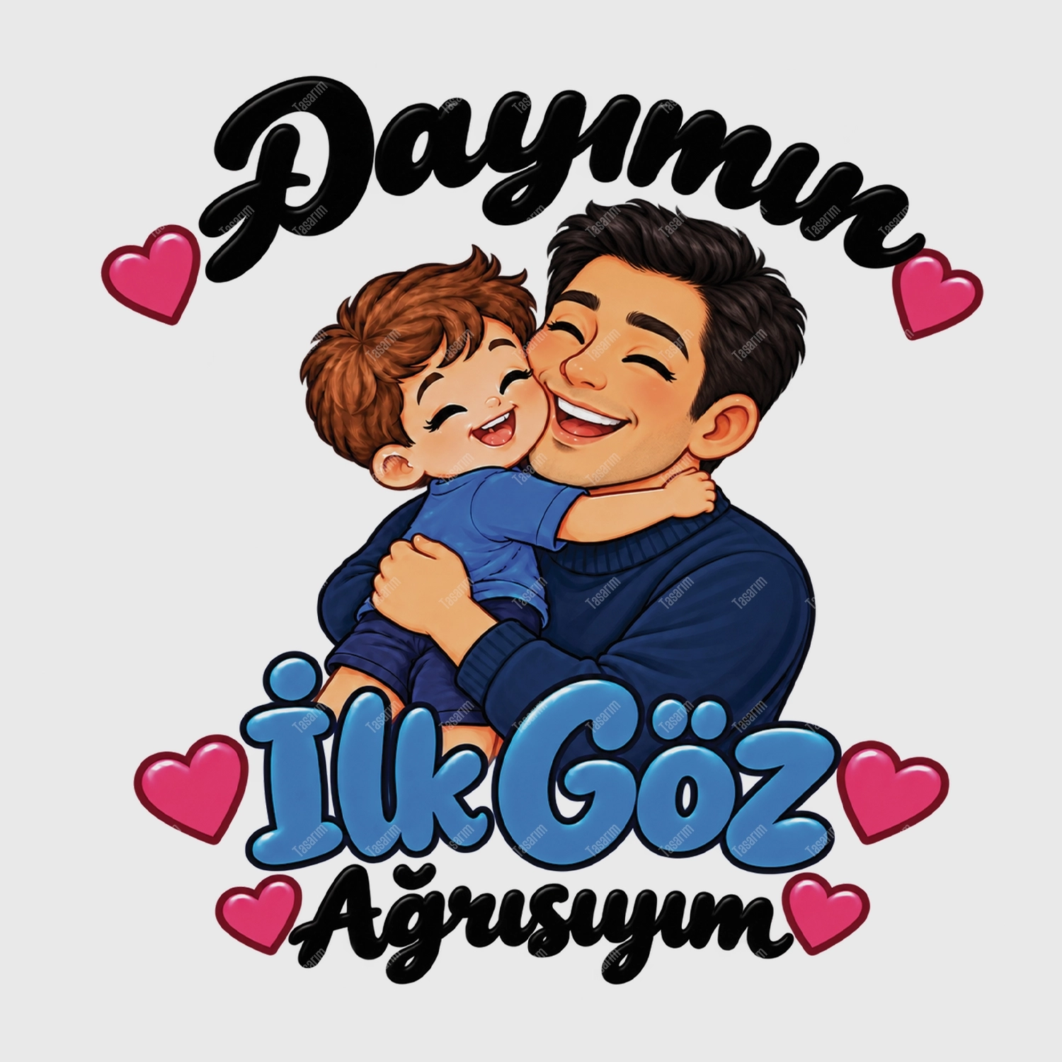Dayımın İlk Göz Ağrısıyım - Bebek Body Zıbın