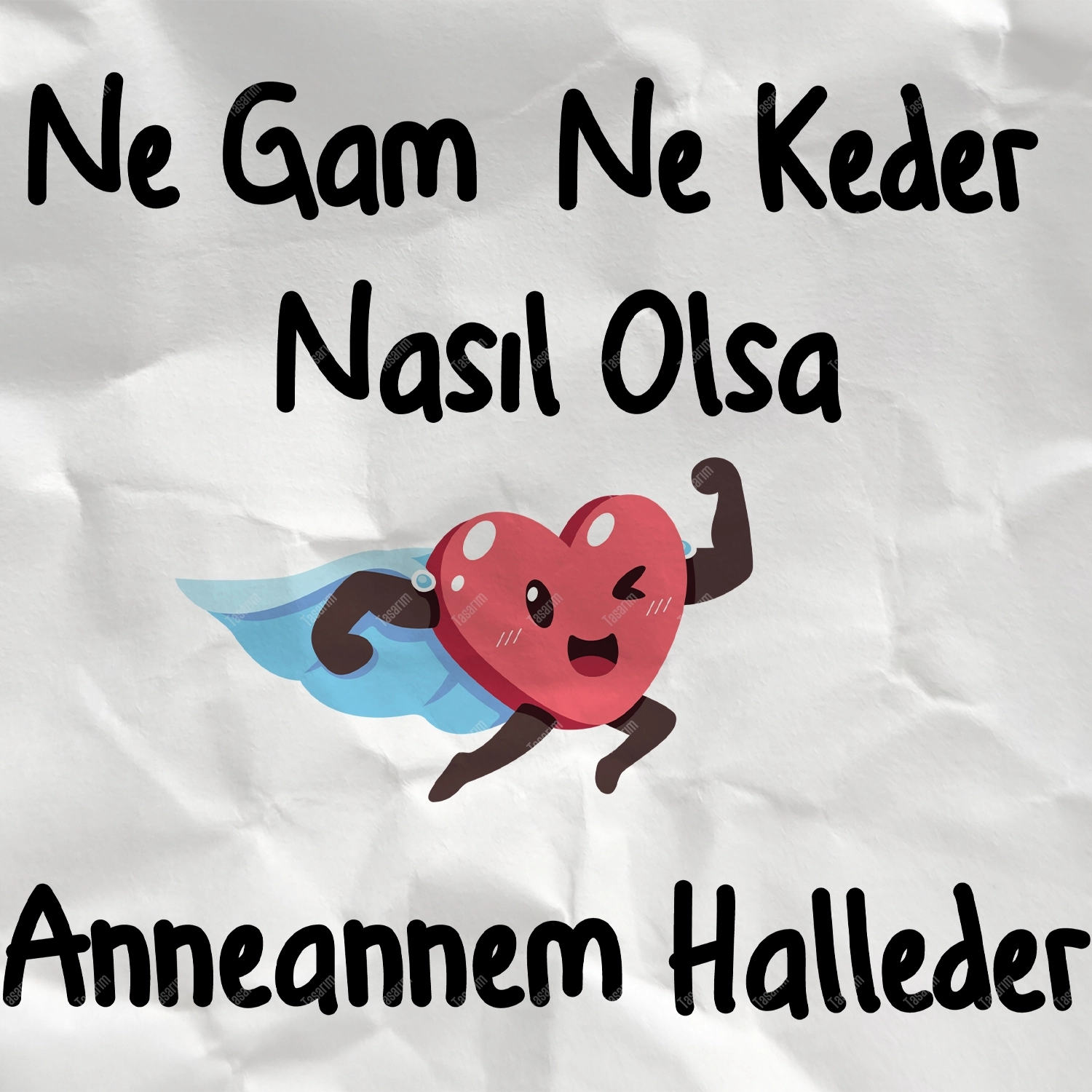 Ne Gam Ne Keder Nasıl Olsa Anneannem Halleder - Bebek Body Zıbın