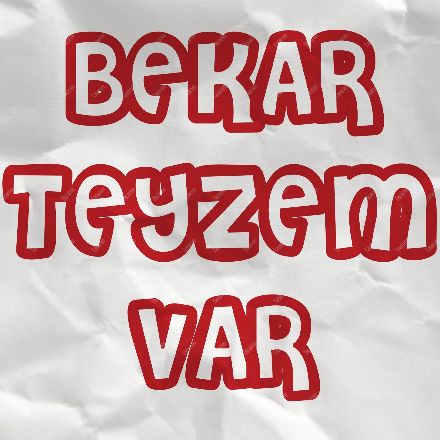 Bekar Teyzem Var - Bebek Body Zıbın