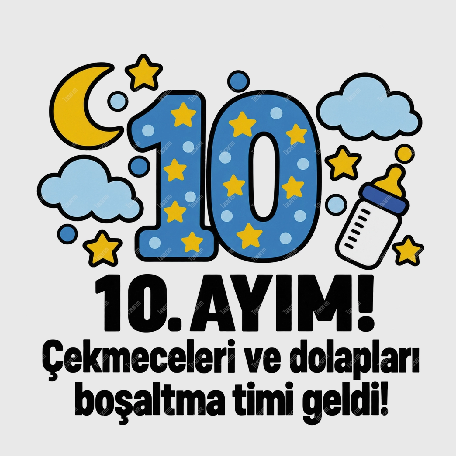 10. Aylık - Çekmeceleri Ve Dolapları Boşaltma Timi Geldi - Bebek Body Zıbın