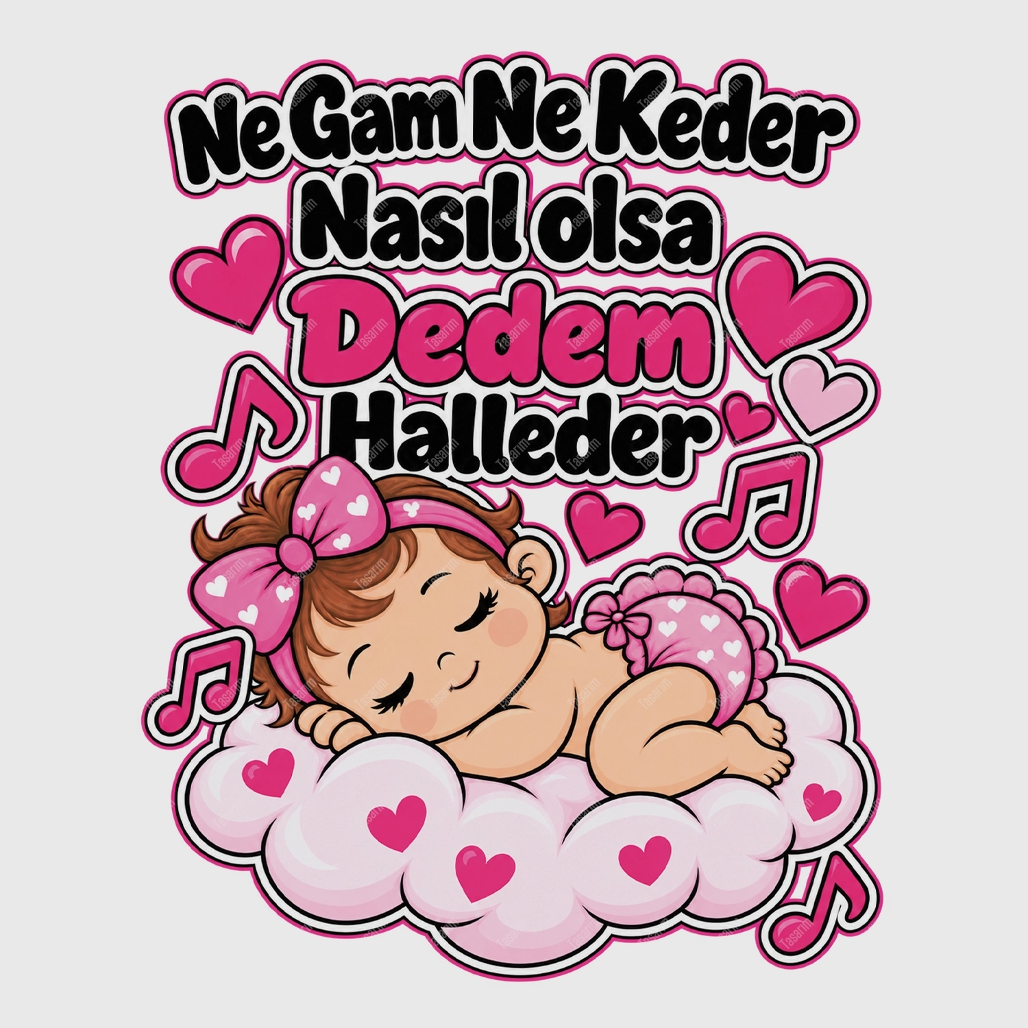 Ne Gam Ne Keder Nasıl Olsa Dedem Halleder - Bebek Body Zıbın
