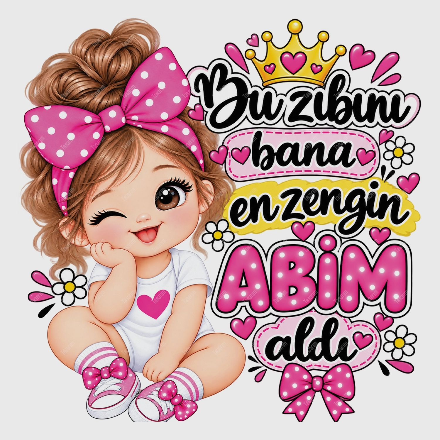 Bu Zıbını Bana En Zengin Abim Aldı - Bebek Body Zıbın