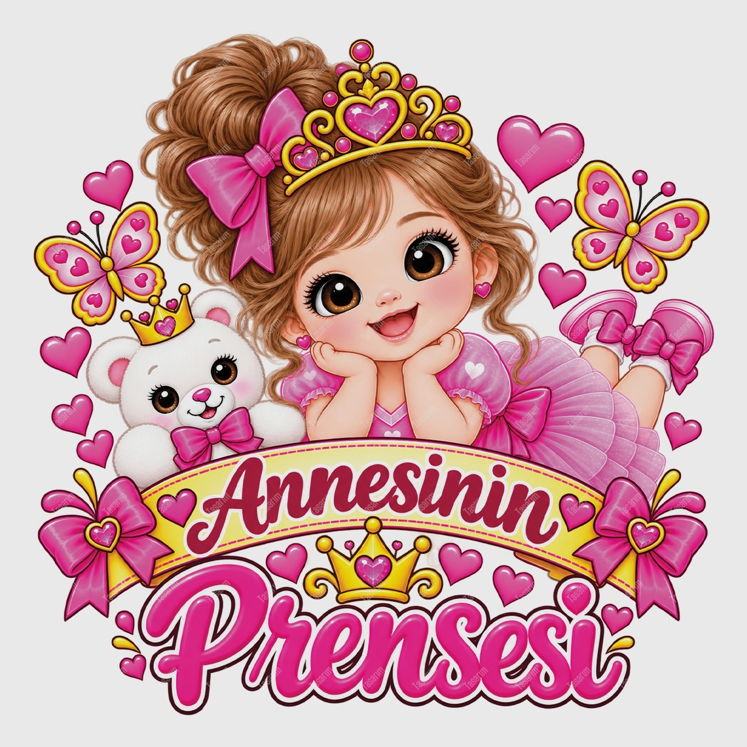 Annesinin Prensesi - Bebek Body Zıbın