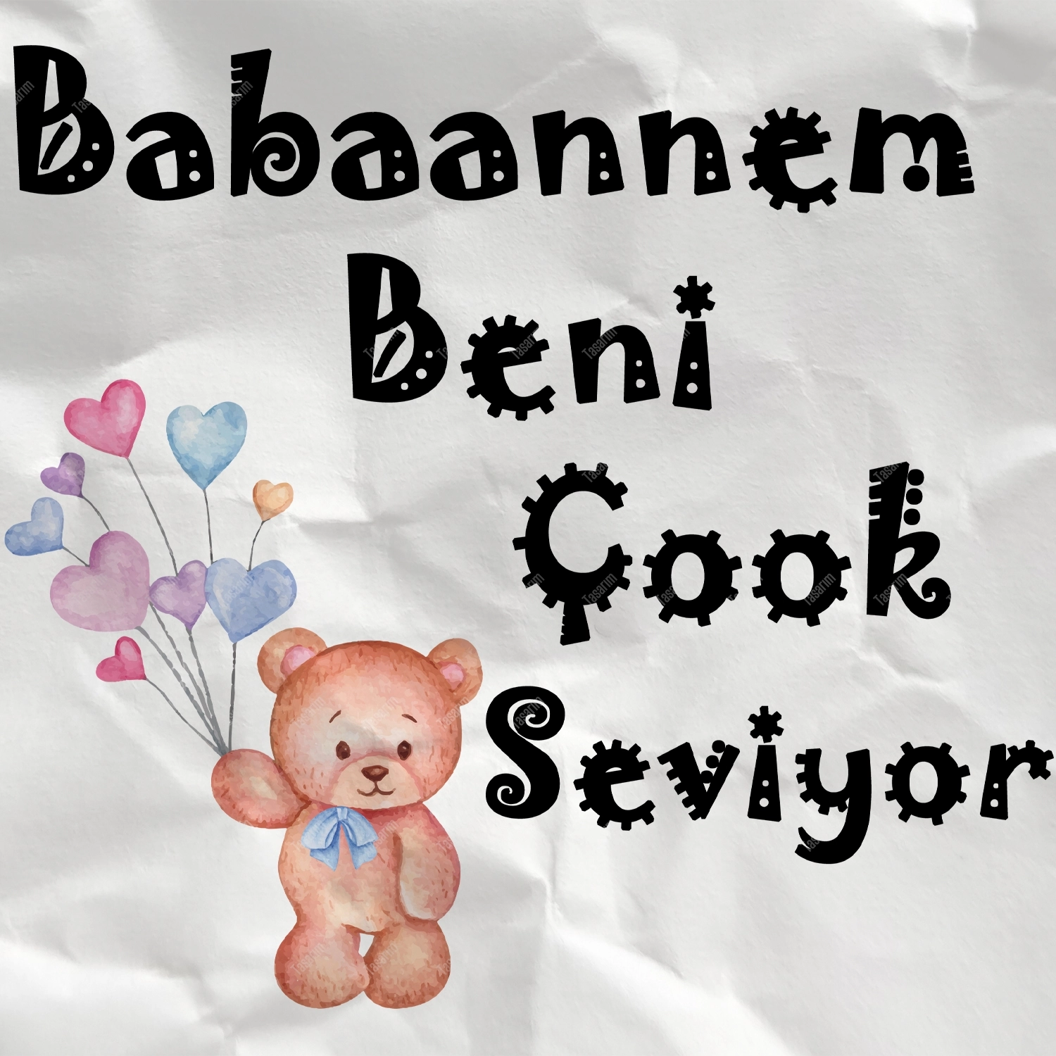 Babaannem Beni Çok Seviyor - Bebek Body Zıbın