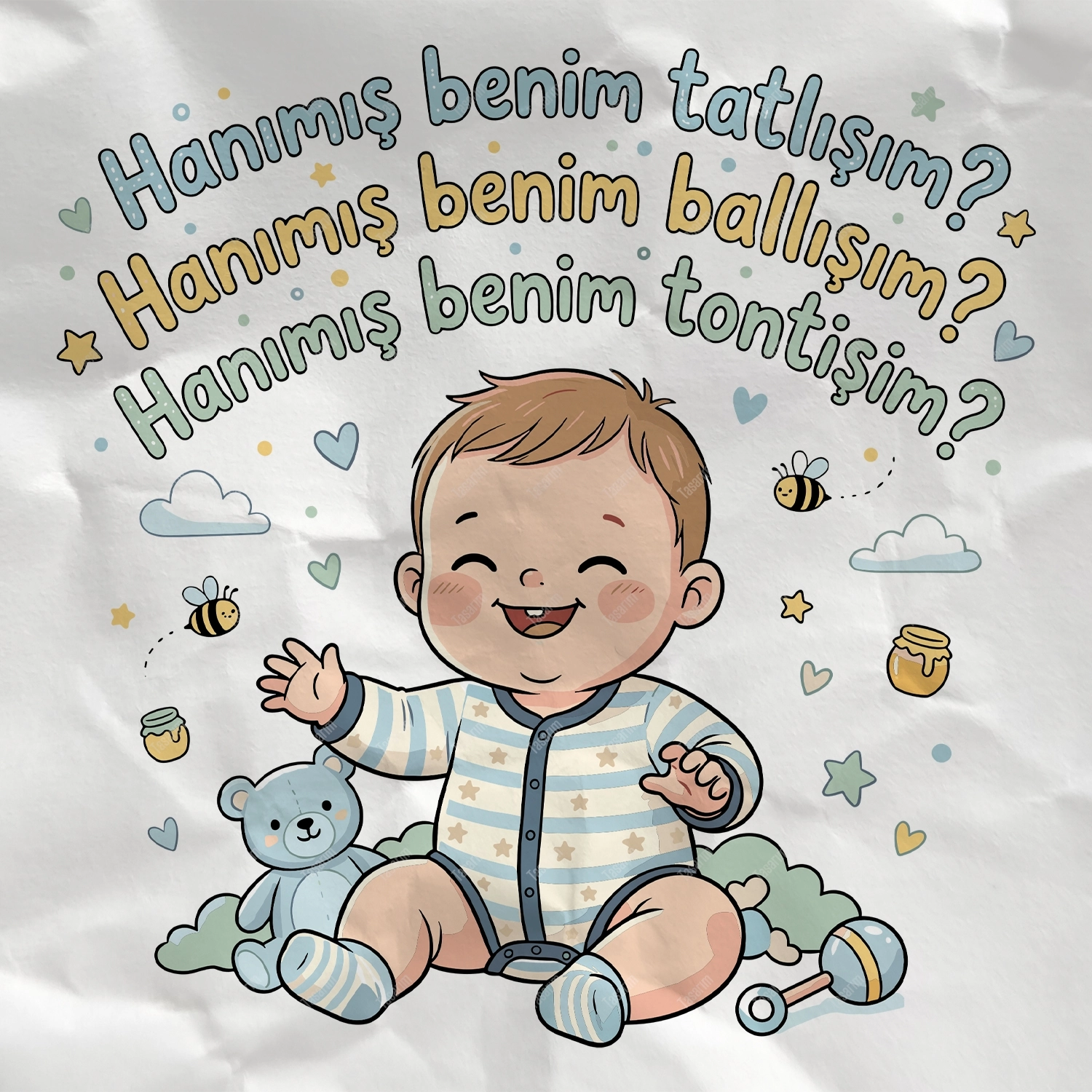 Hanımış Benim Ballışım ? - Bebek Body Zıbın