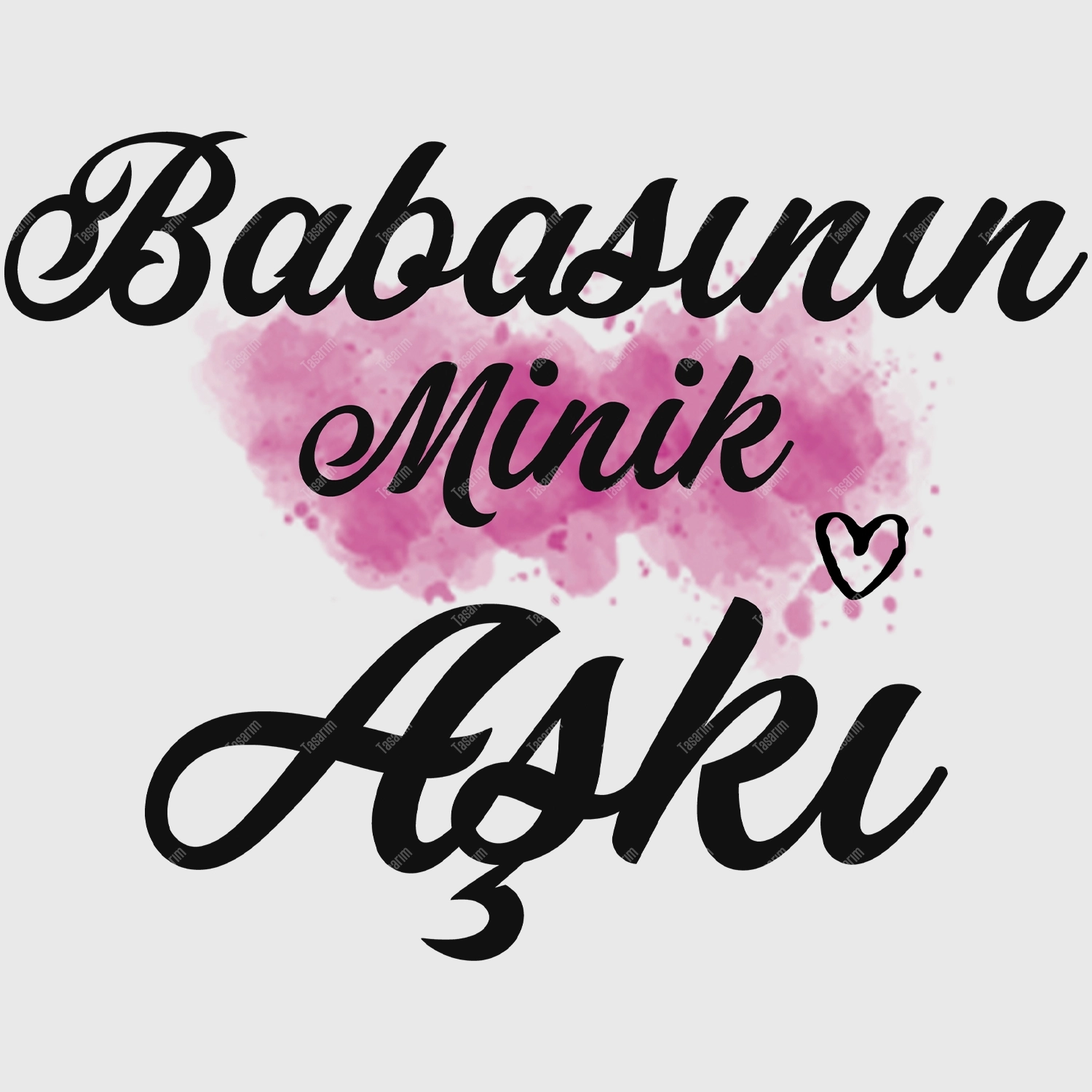 Babasının Minik Aşkı - Bebek & Body & Zıbın