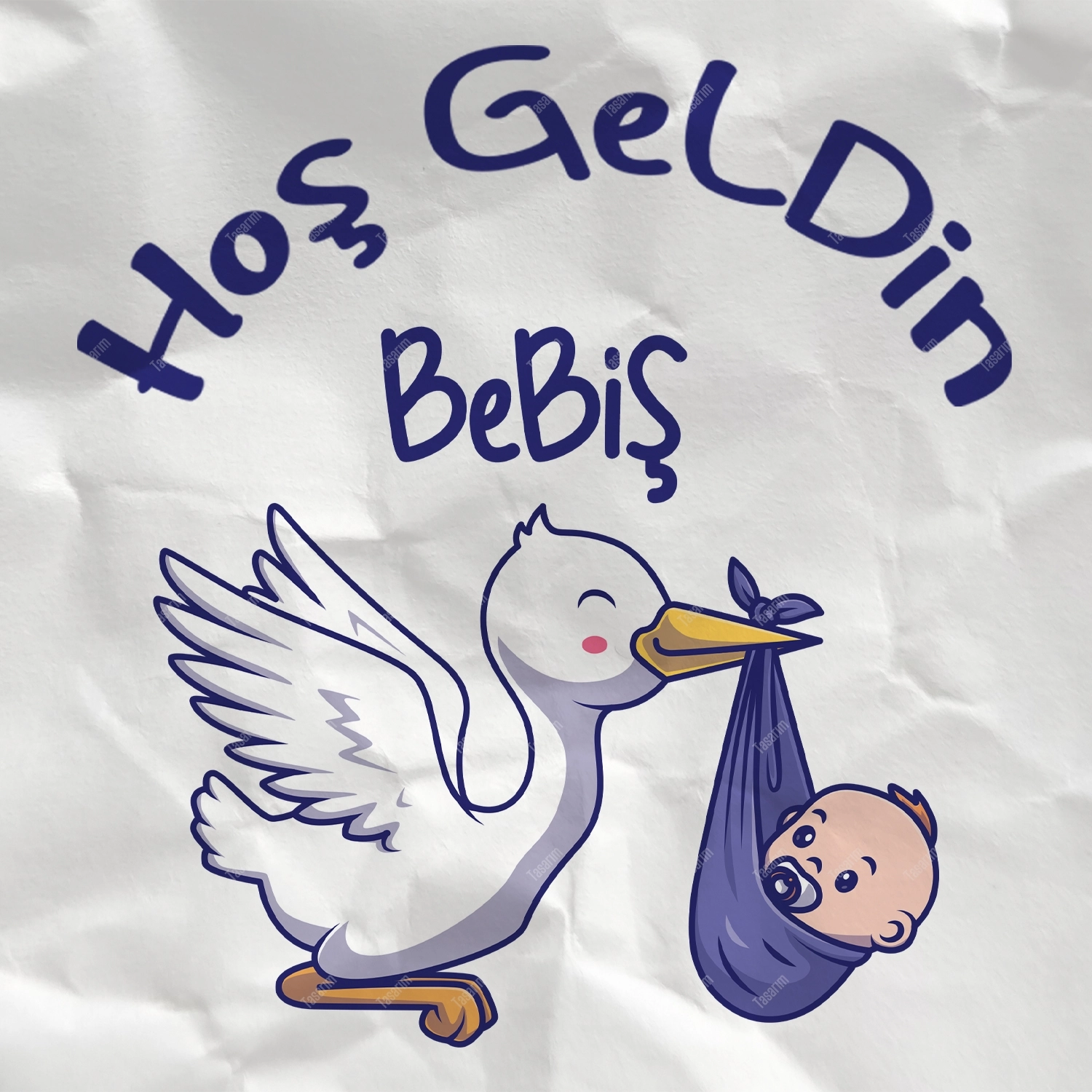 Hoş Geldin Bebiş - Bebek Body Zıbın