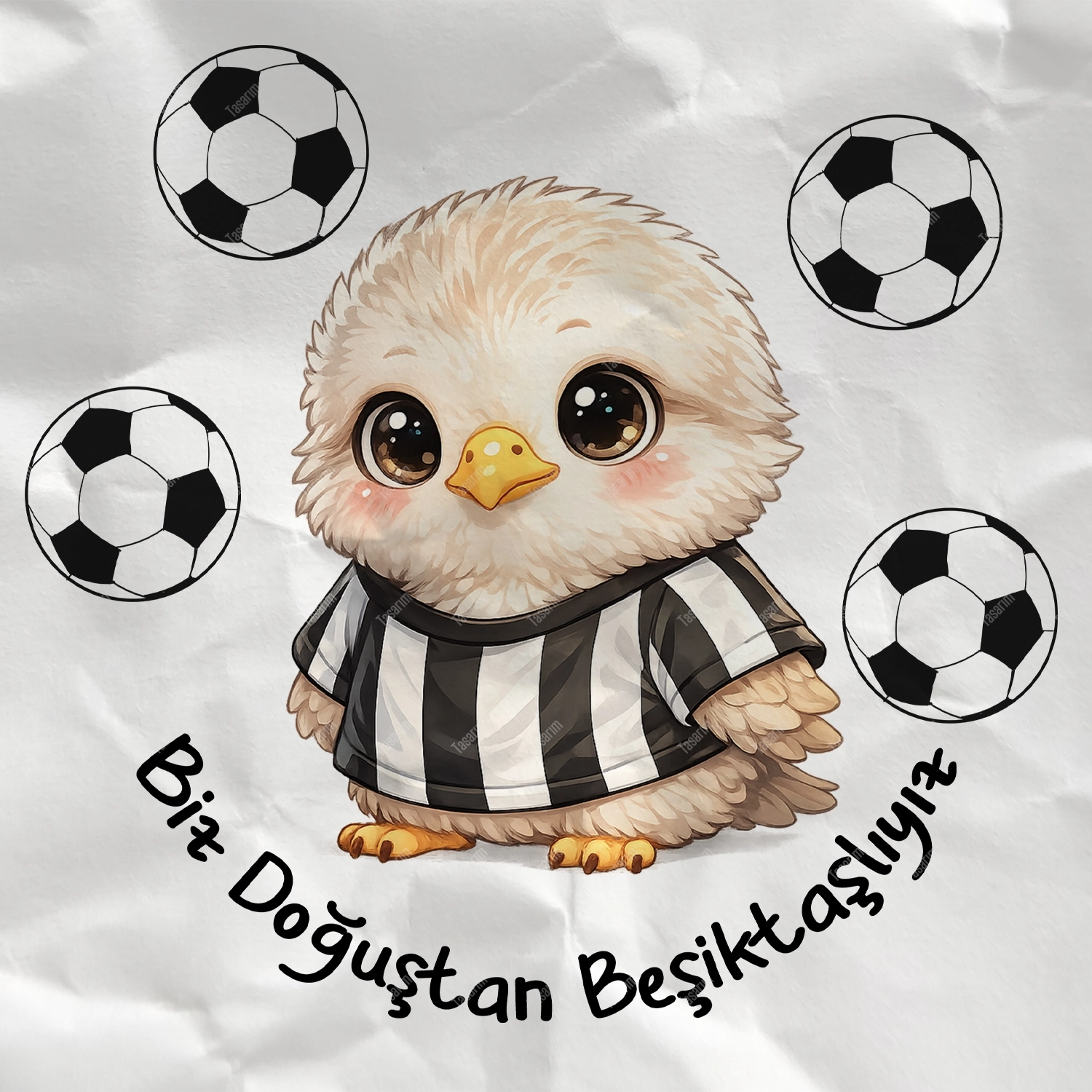 Biz Doğuştan Beşiktaşlıyız - Bebek Body Zıbın