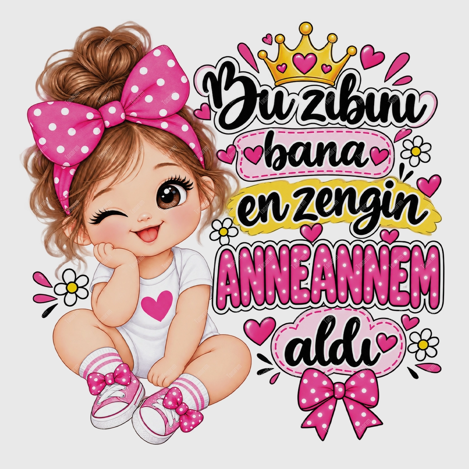 Bu Zıbını Bana En Zengin Anneannem Aldı - Bebek Body Zıbın