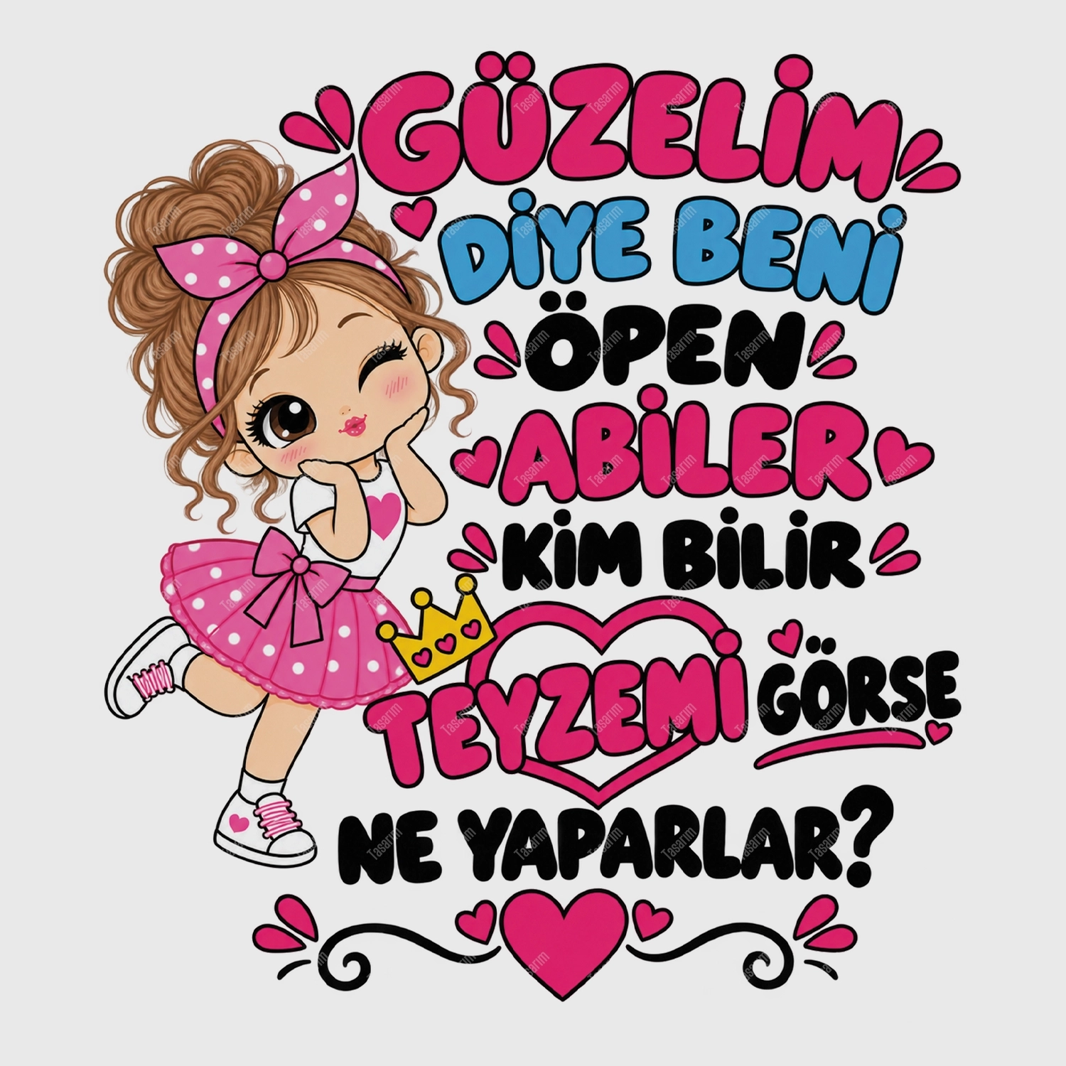 Güzelim Diye Beni Öpen Abiler Kim Bilir Teyzemi Görse Ne Yaparlar ? - Bebek Body Zıbın