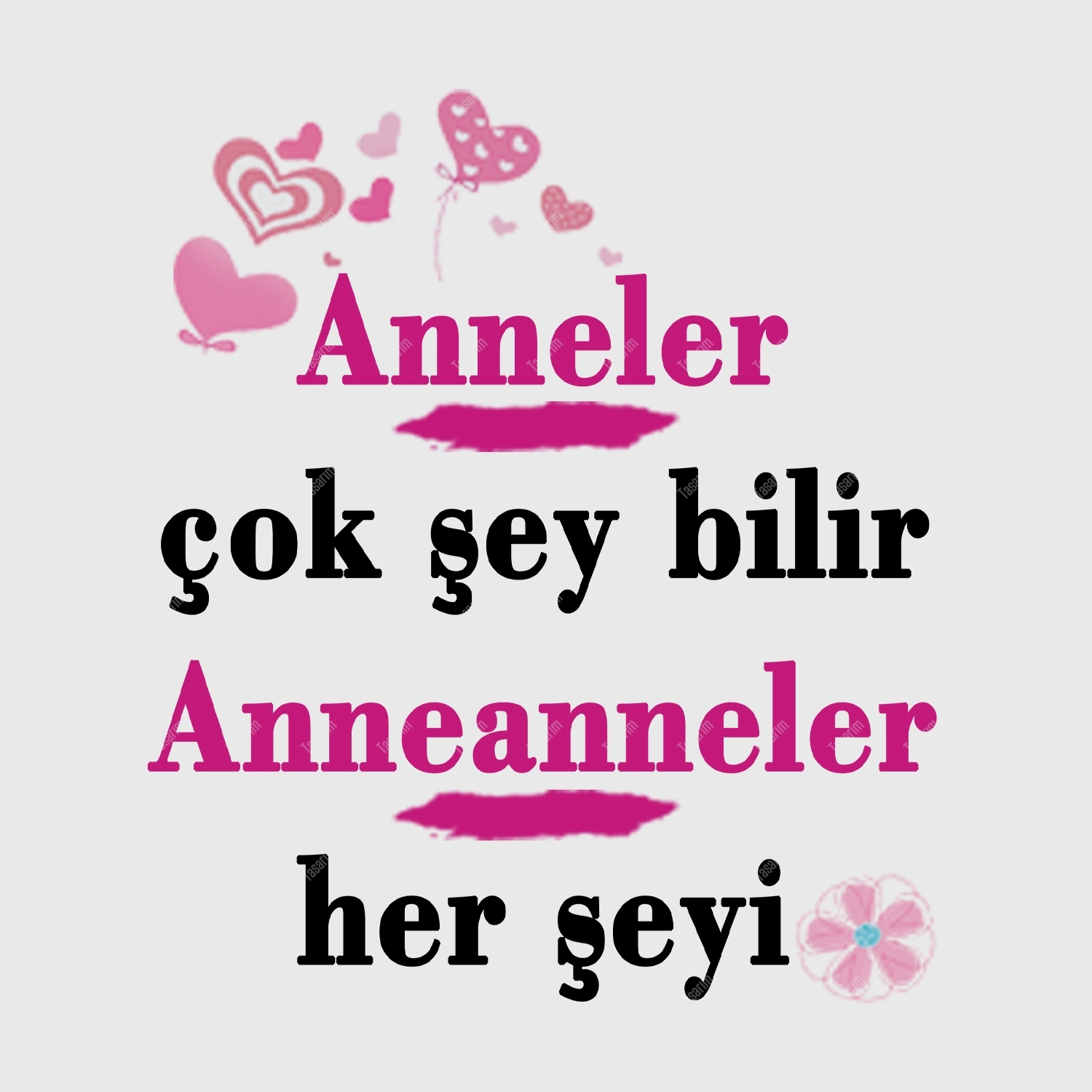 Anneler Çok Şey Bilir Anneanneler Her Şeyi - Bebek & Body & Zıbın