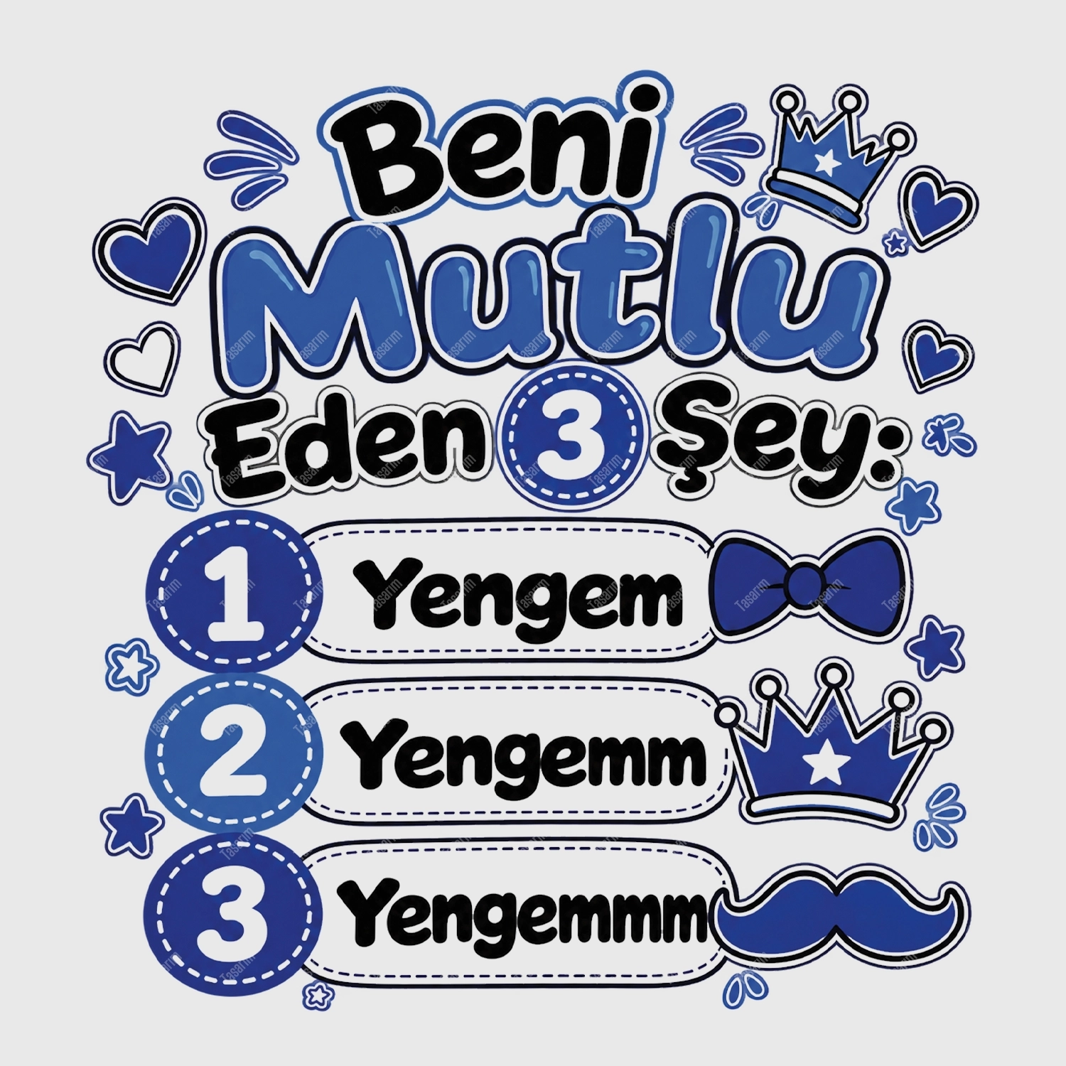 Beni Mutlu Eden 3 Şey Yengem - Bebek Body Zıbın