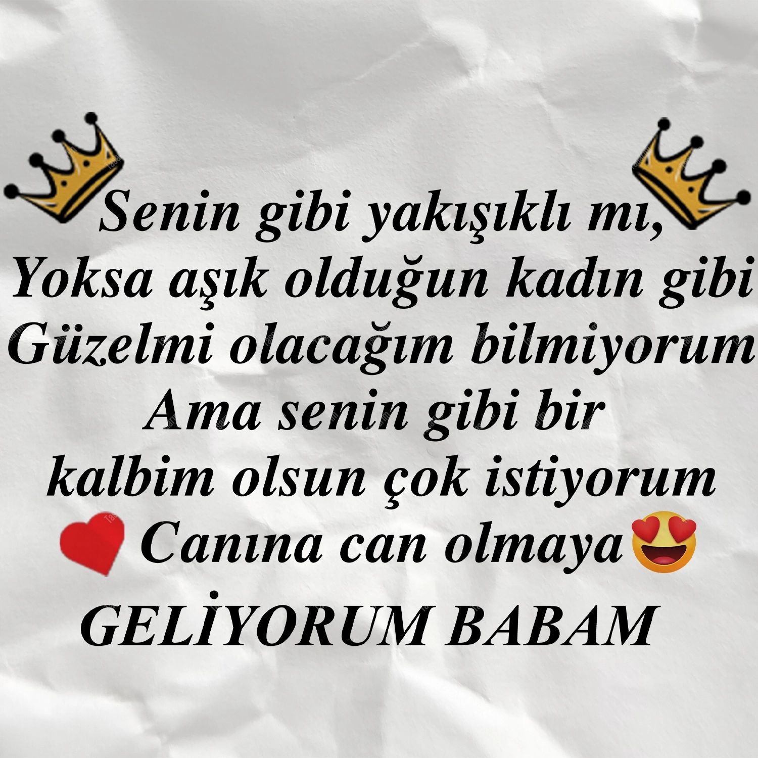 Canına Can Olmaya Geliyorum Babam - Bebek Body Zıbın