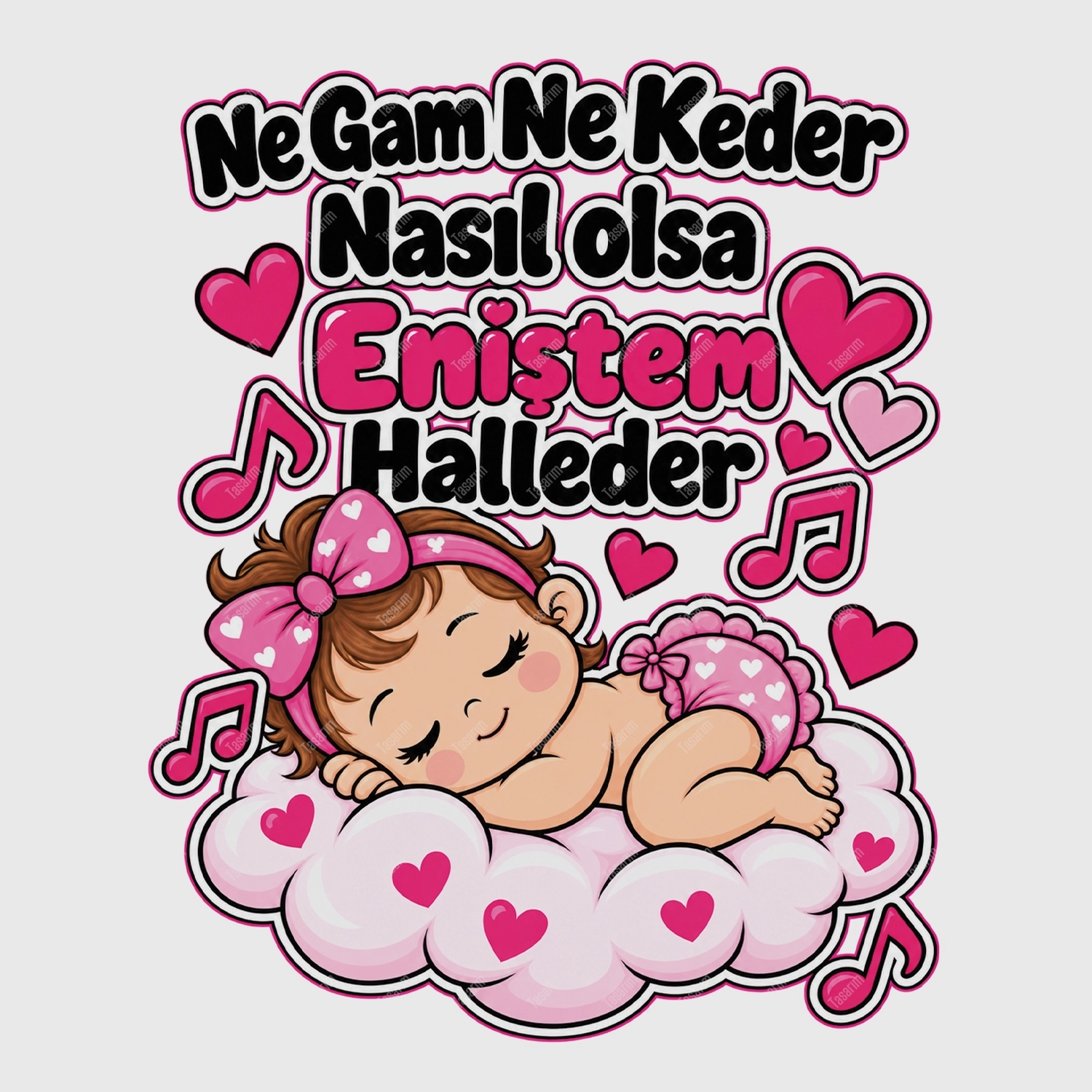 Ne Gam Ne Keder Nasıl Olsa Eniştem Halleder - Bebek Body Zıbın