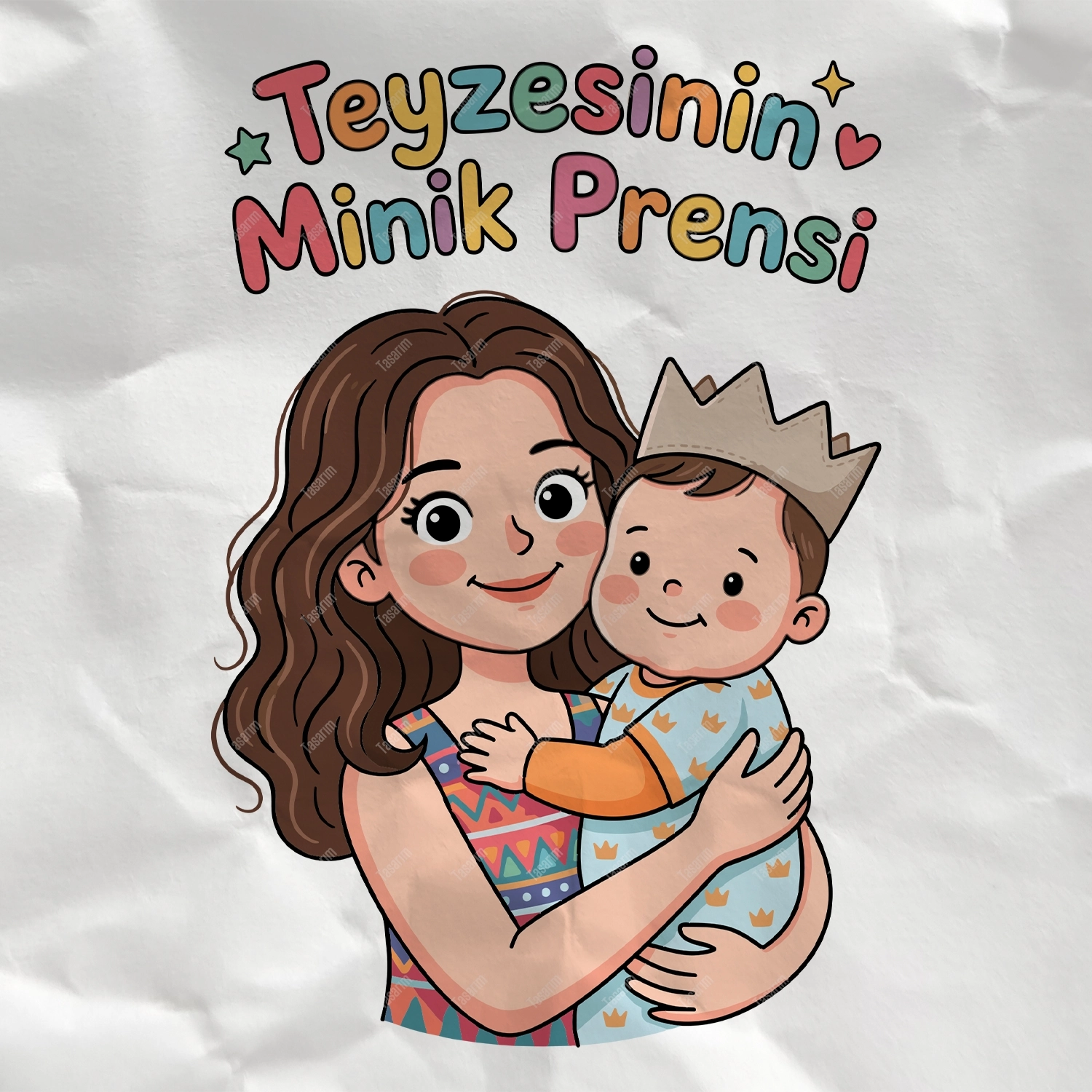Teyzesinin Minik Prensi - Bebek Body Zıbın