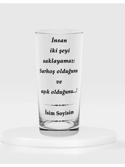 Tekli Rakı Kadehi
