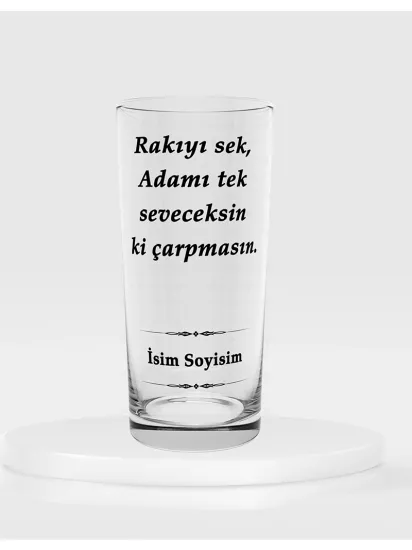 Tekli Rakı Kadehi