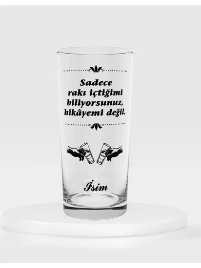 Tekli Rakı Kadehi
