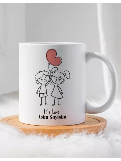 Sevgililer Gününe Özel Hediyelik Kupa Bardak