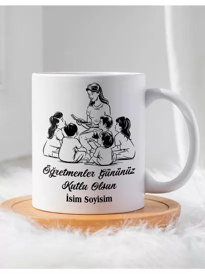 Öğretmenler Gününe Özel Kupa Bardak