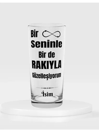 Tekli Rakı Kadehi