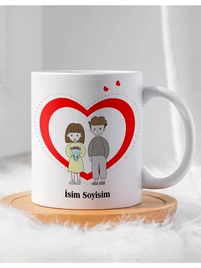 Sevgililer Gününe Özel Hediyelik Kupa Bardak