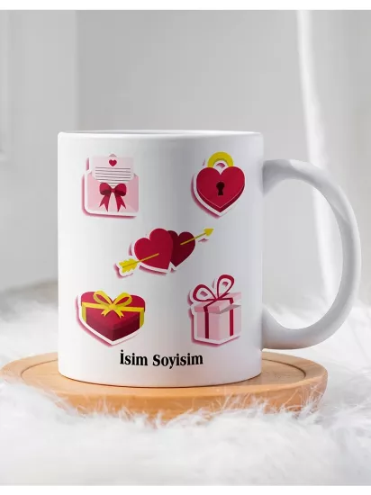 Sevgililer Gününe Özel Hediyelik Kupa Bardak