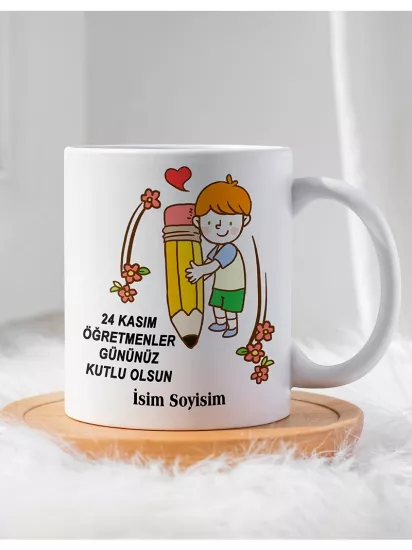 Öğretmenler Gününe Özel Kupa Bardak