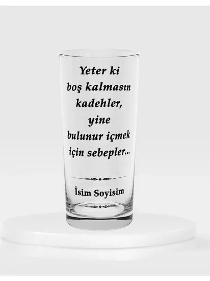 Tekli Rakı Kadehi