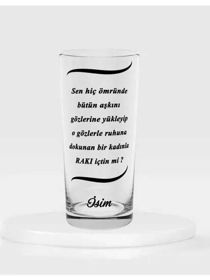 Tekli Rakı Kadehi