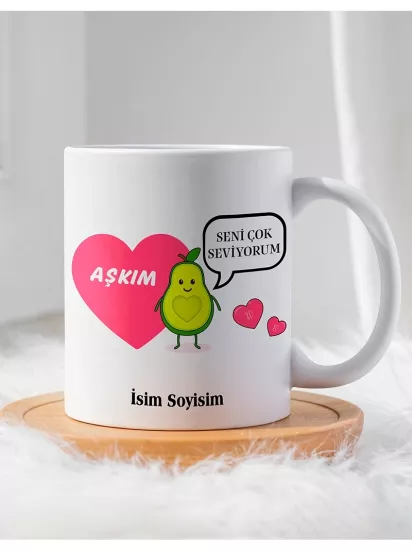 Sevgililer Gününe Özel Kupa Bardak