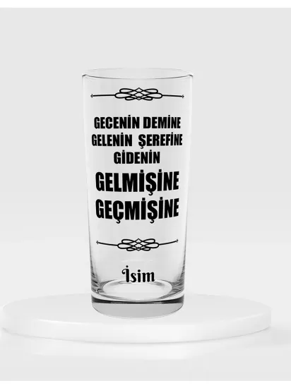 Tekli Rakı Kadehi