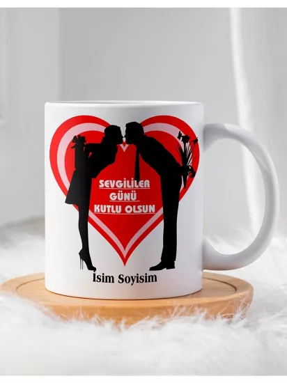 Sevgililer Gününe Özel Hediyelik Kupa Bardak