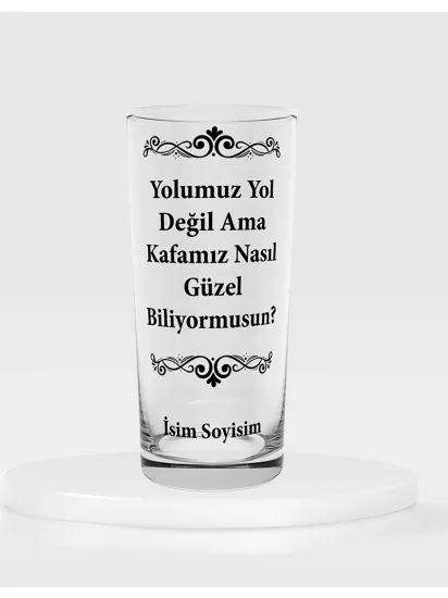 Tekli Rakı Kadehi