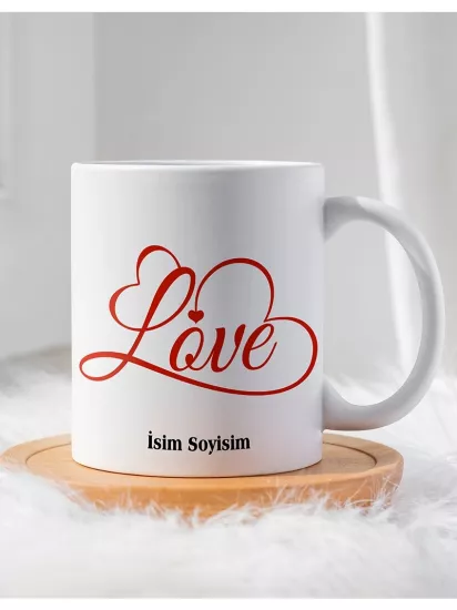 Sevgililer Gününe Özel Hediyelik Kupa Bardak