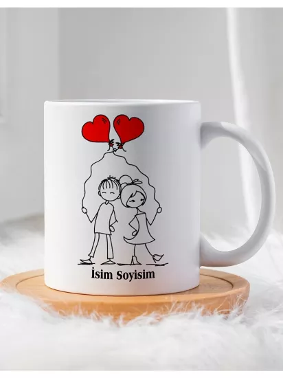 Sevgililer Gününe Özel Hediyelik Kupa Bardak