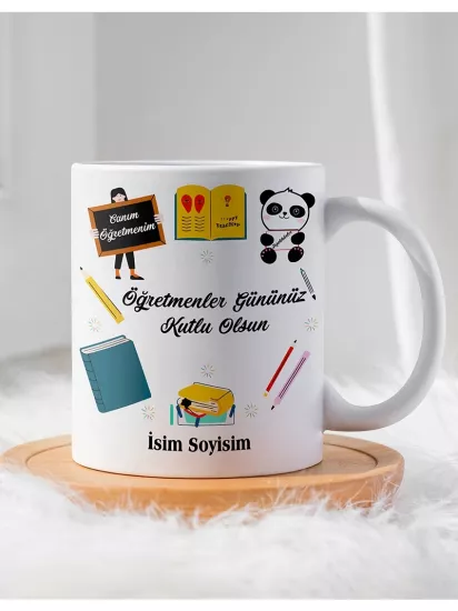Öğretmenler Gününe Özel Kupa Bardak