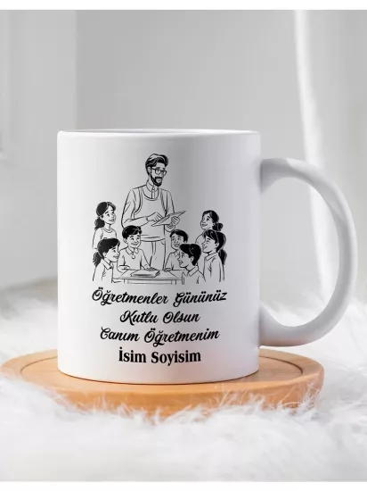 Öğretmenler Gününe Özel Kupa Bardak