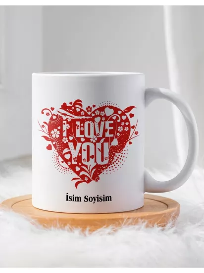 Sevgililer Gününe Özel Hediyelik Kupa Bardak