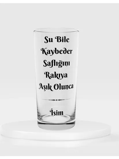 Tekli Rakı Kadehi