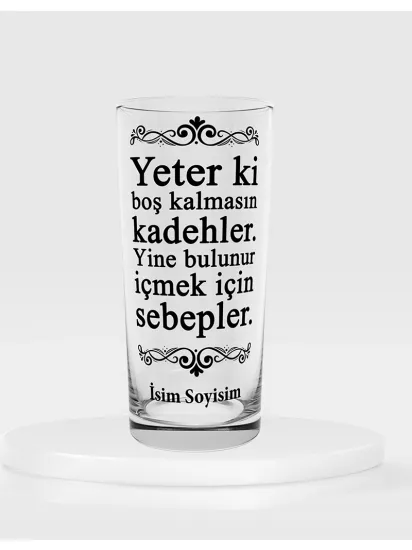 Tekli Rakı Kadehi
