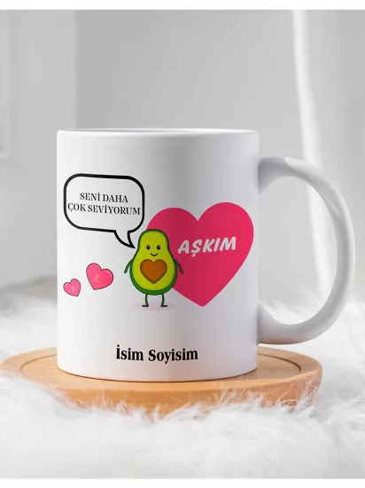 Sevgililer Gününe Özel Kupa Bardak